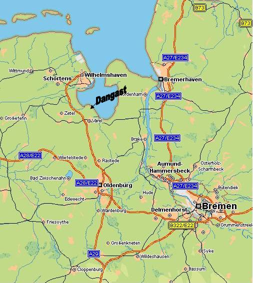 Willkommen in Dangast in der Ferienwohnung Beeck